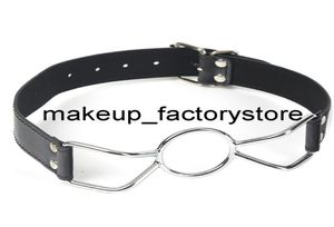 Massage Leather Sex Toys Ring Gag Flirt Open Mouth met ORing tijdens Seksuele bondage BDSM -rollenspel en erotisch spel voor volwassenen voor C2385259