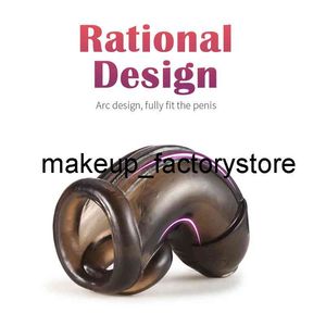 Masaje Masaje Masculino Silicone Dispositivo Cock Juguetes Sex Toys Lockable Penis Sleeve Anillos Juegos Adultos