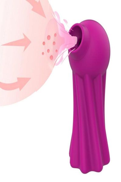 Massage Mini Clit Sucker Vibromasseur Stimulateur de Clitoris Léchage Oral Langue de Chatte Vibrant Mamelon Sucer Fellation Adulte Sexe Féminin 4956831