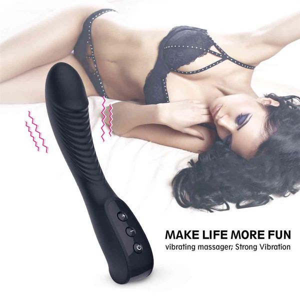 Massage Nouveaux vibrateurs de gode en silicone Produits sexy pour femmes G Spot Stimulateur clitoridien féminin Clitoris Gode Vibrateurs Jouets sexy pour 2248