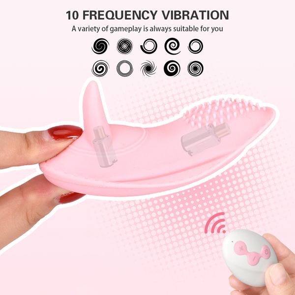 Massagehöschen tragen Vibrator Taschensprungeier weiblicher Masturbator Klitoris Zunge lecken Massagegerät Sexmaschine Muschi Erwachsenenspielzeug für Frau