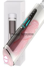 Massage Penis Zuigen Strong Vibrator Elektrische mannelijke Masturbator Cup Vibrator Real 4d Artificial Vagina Pussy Sex Machine SextYs F1639849