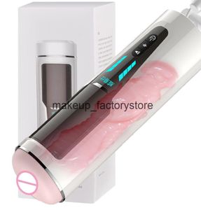 Massage pénis suce un vibrateur fort vibrateur électrique masturbateur mâle vibrateur réel 4d artificiel vagin pussy sex machine sextoys f3214786