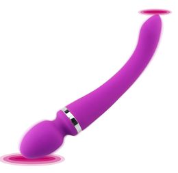 Massage krachtige dual head Big Vibrators for Women Magic Wand Body Massager Sex Toys for Woman Clitoris Anal Stimuleer Product3631507