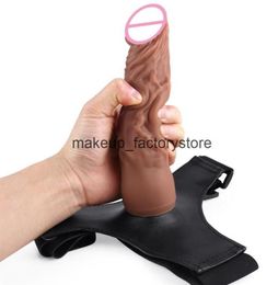 Massage réaliste Silicone gode Strapon gode jouet sexuel pour les femmes Phallus énorme gode ventouse S bite épaisse bite pour lesbienne 301v3128526