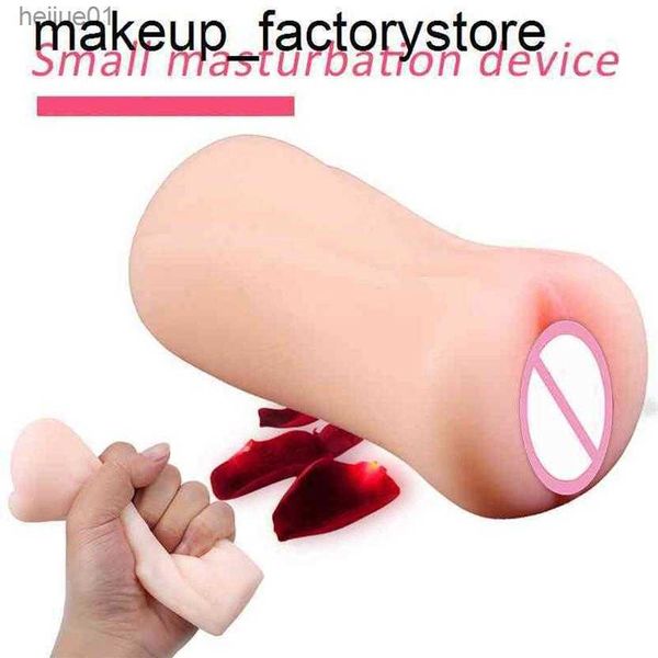 Massage Réaliste Vagin Anal Adulte Sex Toys Pour Hommes Masturbant Silicone Doux Chatte Serrée Masturbateur Masculin Érotique 3D Vagin Artificiel2394 L230518