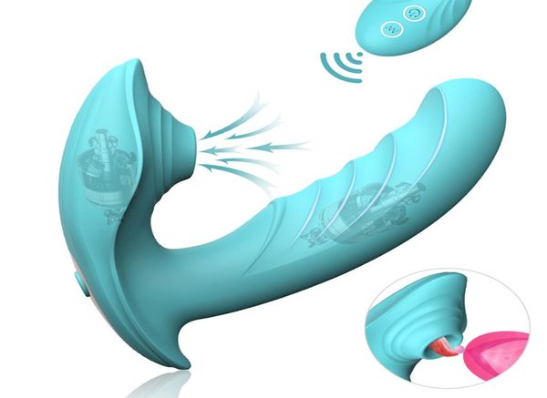 Masaje control remoto consolador vibrador clítore lamiendo masajeador gspot estimulador de sexo máquina de sexo juguetes para adultos para 4612444