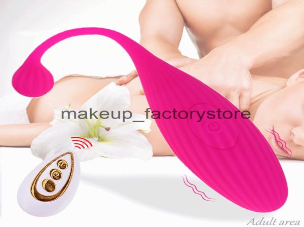 Masaje Control remoto Love Egg Vibrador para mujeres Bragas portátiles Estimulador de punto GS Bola de vagina Kegel Ball Juguete sexual Masturbación 8162583