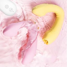 Massage Remote Wearable Licking Vibrator Siliconen Waterdichte Sucker Vibrator Clitoris Sucker G Spot Stimulator Sex Toy voor Paar