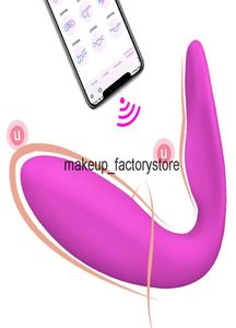 Massage sexe toys bluetooths gode vibrateur pour femmes application sans fil à distance vibratrice usure de culotte vibrante pour couple se2202661