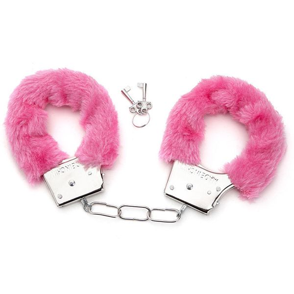 Jouets sexuels de Massage, menottes en peluche, esclaves sexuels, Cosplay, manchette de Bondage de flirt, fournitures sexuelles BDSM pour adultes, Couple EC