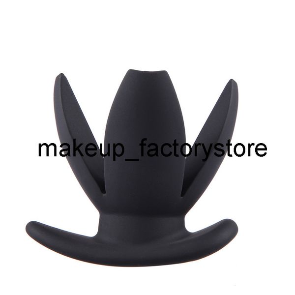 Massage jouets sexuels Silicone fleur forme dilatateur Anal expansion prise évasée pour adultes livraison directe spéculum bout à bout BDSM