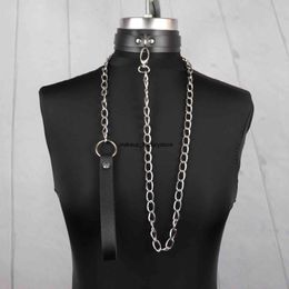 Massage Sex Dames Gotische Lederen Harnas Choker Kraag voor Dames Punk Choker Party Festival Gothic Jewelry Erotic Toy Paar Game Store