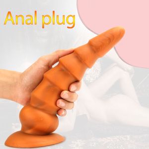 Massage Zachte Enorme Anale Kralen Butt Plug Vagina Anus Uitbreiding Grote Prostaat Massage Buttplug Dilatator Erotische Anale Speeltjes Voor vrouw Mannen