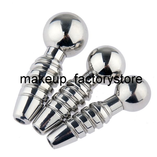 Masaje de acero inoxidable, tapón espiral de Metal para pene, dilatación uretral, palo de ojo de caballo, estimulación para hombres, juguetes sexuales BDSM, trasero