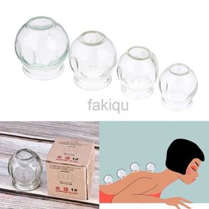 Massage Stones Rocks 1pc Glass Cupping Therapy Thérapie Dispositif corporel Gua Sha Thérapie Masseur Stracage Coupages tasses Massage Fire Glass Cuppings 240403
