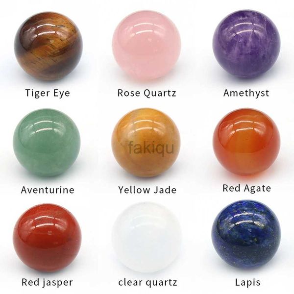 Masage Stones Rocks 20 mm Stone Naturel Round Ball Lapis Lazuli sans trou Round Round DIY Small Ball DIY Collier Bracelet Faire des bijoux en gros 240403