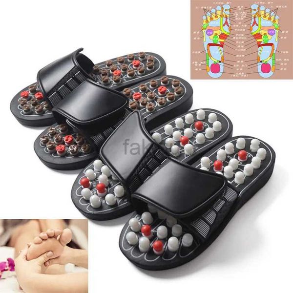 Massage Stones Rocas Pies Masaje Masaje Reflexología Reflexología Terapia de acupuntura Massora Walk Stone Zapatos ACUPUNTURA COBBLONE MASSAGEADOR SANDAL 240403