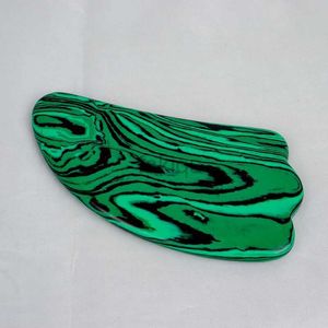 Massage Stones Rocks Malachite Face Care Gua Sha Tool Artificiel Crystal Mineral Beauty Products Stone Quartz Skin Lift Health Massage Scraper 240403