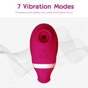 Massage Zuigen Vibrator Tong Likken AV Wand Zuig Stok Dual Moters G-spot Clitoris Stimulator Vrouwelijke Masturbator Adult Sex speelgoed