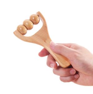 Massage Tool Massief Hout Full-body Houten Roller Ontspannende Hand Massage Tool Reflexologie Gezicht Hand Voet Terug Body Therapie stimulator