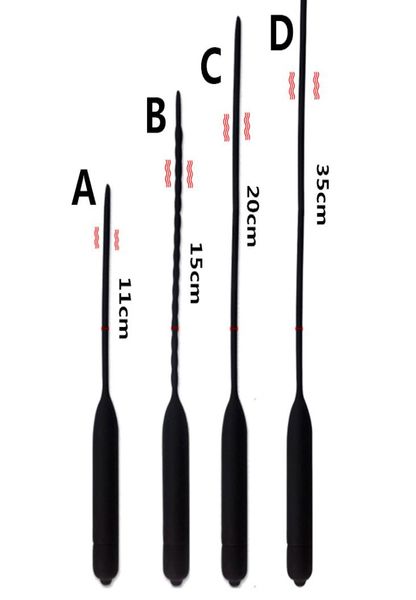 Masaje del dilatador uretral Penis Inserción vibratoria Vibratoria Masculino