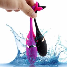 Vibrador inalámbrico de masaje con Control remoto para mujer, Juguetes sexuales, bola Vaginal, masaje de clítoris y punto G, bragas con carga USB, huevo vibrador