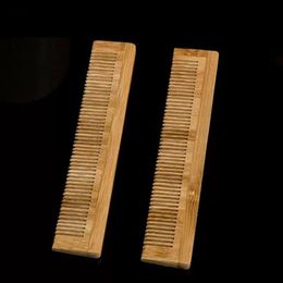 Masseer houten kam bamboe haarventilatie borstel borstels haarverzorging en schoonheid spa -massager