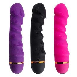 Masseur 10 Modes vibrateur fort adulte Silicone souple gode point G pénis réaliste stimulateur clitoridien masturbateur féminin Vibrat