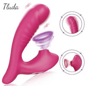 Masseur 2 en succion vibrateur point G pour femmes ventouse de Clitoris aspiration orale Stimulation du Clitoris Masturbation féminine érotique