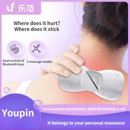 Massager 2022 Youpin Leravan Pocket Magic Massage Sticker voor reparatie van pijnlijke schouders en nekspieren Smart Massager Bluetooth -versie Nieuw