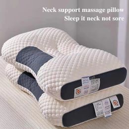 Massager 3D Neck Pillow Star Hotel Cervical Pillow Massagekussen Spa Pillow Single Fiber Pillow Core Cervical Pillow Sleepkussen