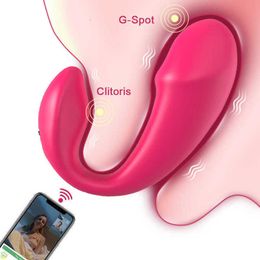 Masseur App Bluetooth gode vibrateur g stimulateur de point pour les femmes contrôle longue Distance vibrant oeuf clito femelle