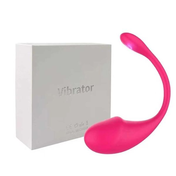 Masseur App télécommande têtard saut oeuf simulation femelle vibration produits sexuels pour adultes 50% vente en magasin d'usine