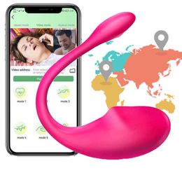 Masseur App téléphone intelligent contrôle sans fil 10 fréquence Vibration Clitoris g Spot dame portable gode adulte
