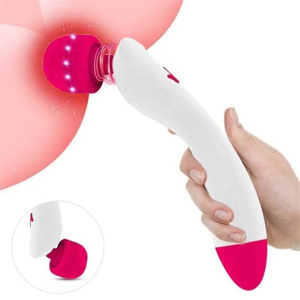 Masseur grosse tête AV vibrateur dispositif de masturbation féminine mamelons masseur de clitoris produits pour adultes stimulateur clitoridien jouets sexuels pour couple 80% O