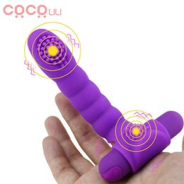 Masseur gode vibrateur manchon de doigt Massage du point g stimulateur de Clitoris flirtant pour les femmes masturbateur féminin produit vaginal