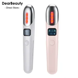 Masseur EMS Electric Eye Massageur Anti Rinkle Eye Massage Anti-Aging Eye Care LED MASSAGE MASSAGE USB Dispositif de massage rechargeable USB