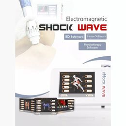 Masse-masseur Extracorporel Shockwave Therapy Machine Ed Traitement Wave de choc pour soulagement de la douleur Muscle Muscle Relax Masseur du corps Dispositif de soins de santé