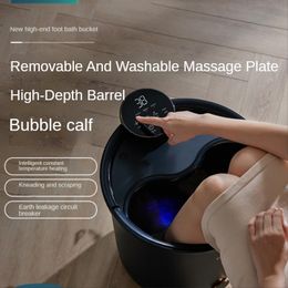 Massager Voet Soaking Tub voetbad Volledig automatisch Verwarming Elektrische massagevoet Wasbassin Voeten Spa Bath Massager Bucket Tropical Massag