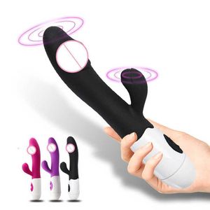 Massager g-spot vibrator voor vrouwen Dubbele vibratie Siliconen Waterdicht Erotisch Shop Masturbatie Superior Prod