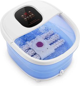 Massager Massager Massager met verwarmde bellentrillingen Verstelbare tijd en temperatuur LED Display Home Foot Massage Tub