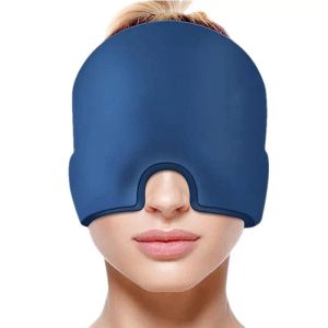 Massager Gel Koude Hoofdpijn Ijskap Migraine Relief Cap Stress Relax Pijn Hoofd Hot Cold Therapy Cold Pack Oogmasker Ijshoed Massage Tool