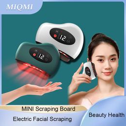 Massager Gua Sha Sha Electric Stone Vibration Scraping Board Facial Lifting Massager Remover Nasolabial Folds Anti Cellulitis Beauty Health