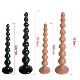 Massager grote anale kralen pluggen lange ballen buttplug volwassene voor vrouwen mannen homo anus masturbator expander buttplug dilatador