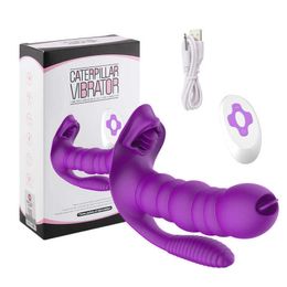 Massager likken zuigen vibrator voor vrouwen 10 modus trillen anale vagina clitoris stimulator draagbare orale tong volwassen 18