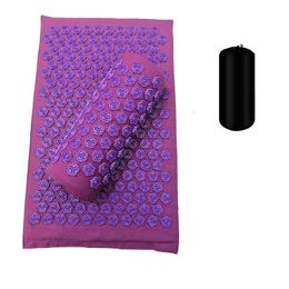 Tapis de Massage Shakti, Yoga, acupression, soulage le stress, les douleurs du dos, du corps, coussin d'acupuncture, 240307