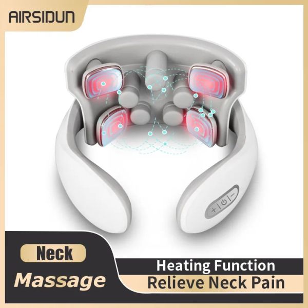Instrument de massage du cou de masseur intelligent électrique électrique Rechargeable chauffage à chaud