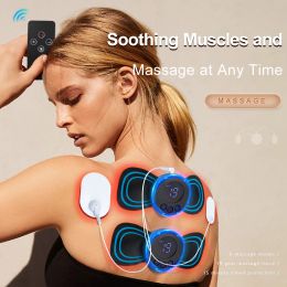 LCD masseur du cou masseur Afficher EMS Electric Cervical Massage Patch à basse fréquence Stimulatrice musculaire PALDS SELAGE DE PONNE