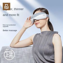 Masseur Nouveau 2022 Youpin Pangao Smart Eye Massageur Massageur Air Pression Chauffage Massages Pliant Onebutton Opération Bluetooth Masque Eye Mask 5